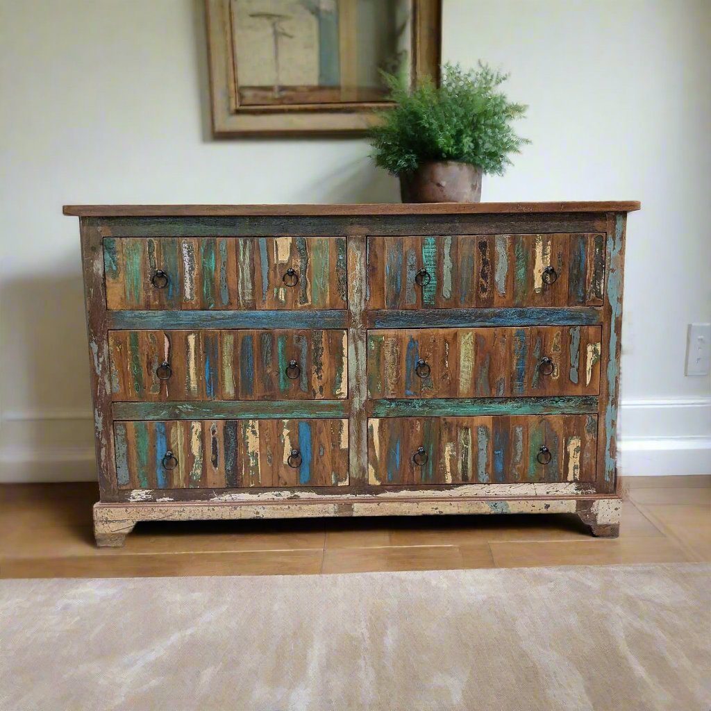 Reclaimed Wood Side Board / Console