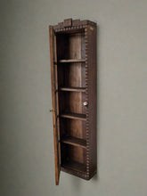 Load image into Gallery viewer, Teakwood Wall Mount Cabinet with shelves
