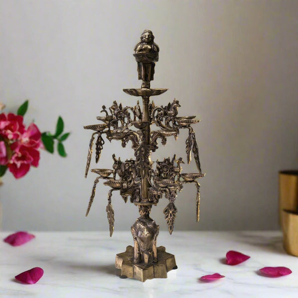 Decorative Brass Diya