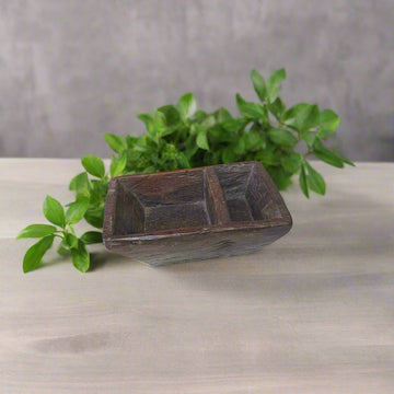 Vintage Wooden Bowl-9