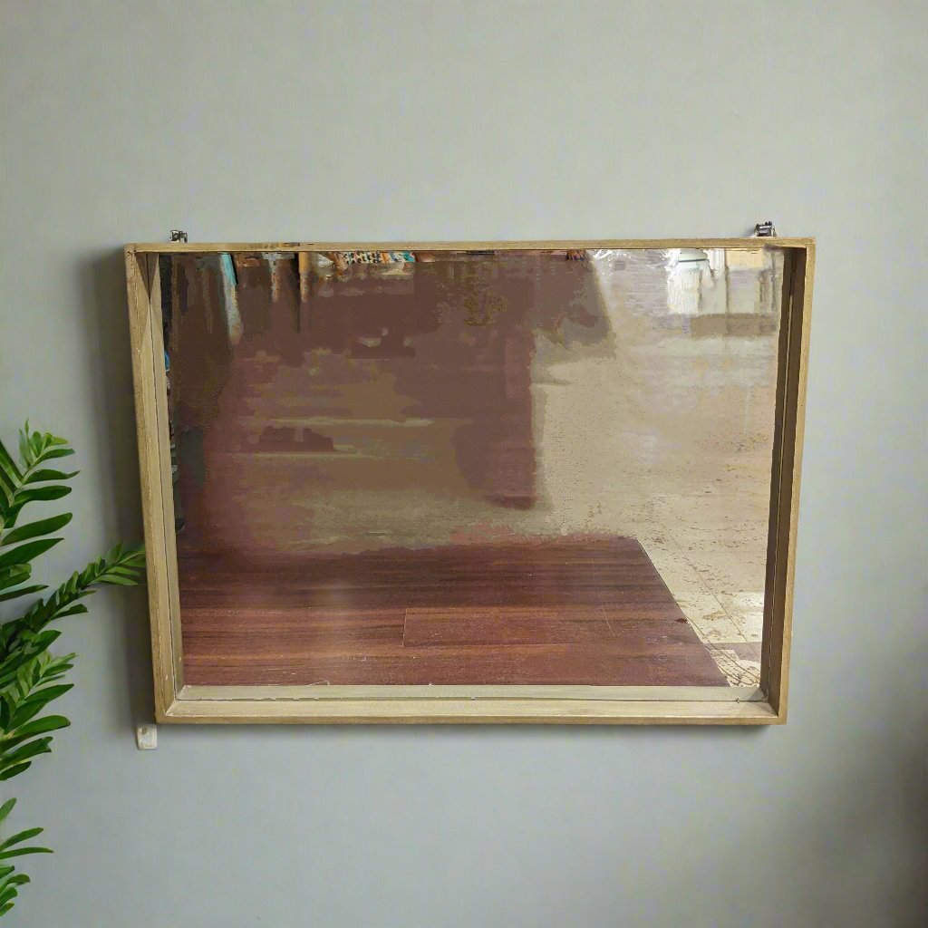 Sap Green Simple Frame with Mirror