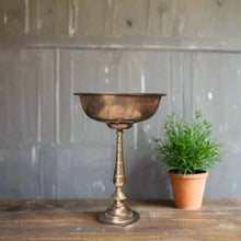 Load image into Gallery viewer, Big Brass Bowl with stand
