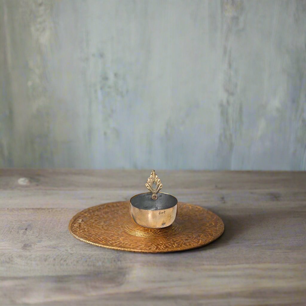 Brass Bowl Wall Mountable