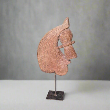 Dark Brown Wooden Horse