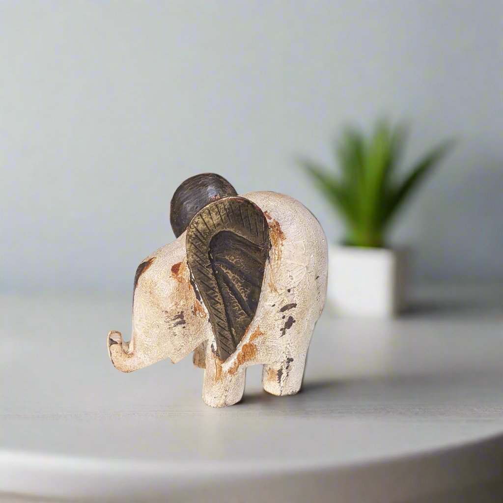 Wooden Elephant (4