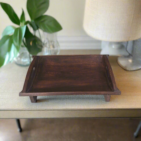 Wooden Tray with handle