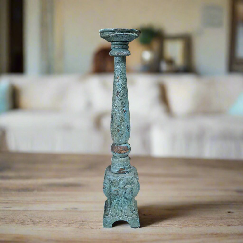 Blue Long Candle stand