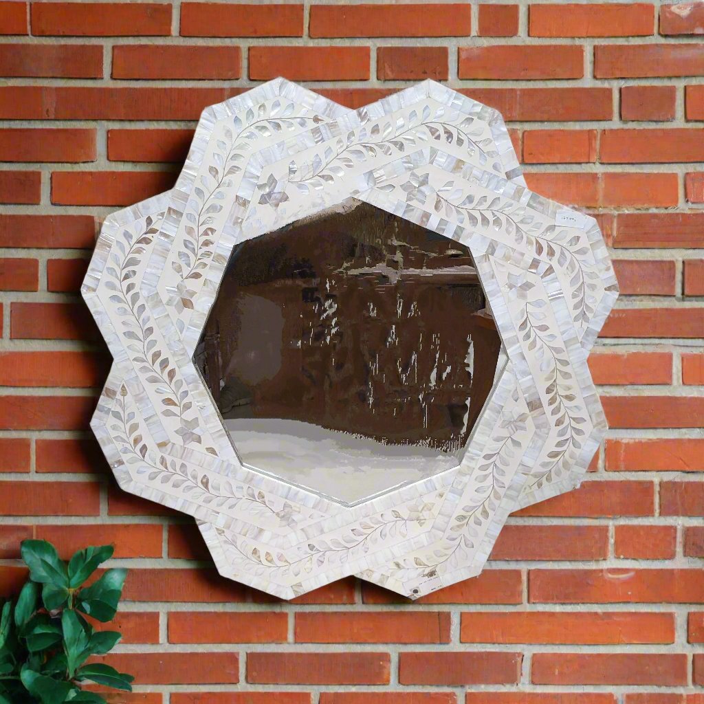 Mother of Pearl inlay Frame with Mirror