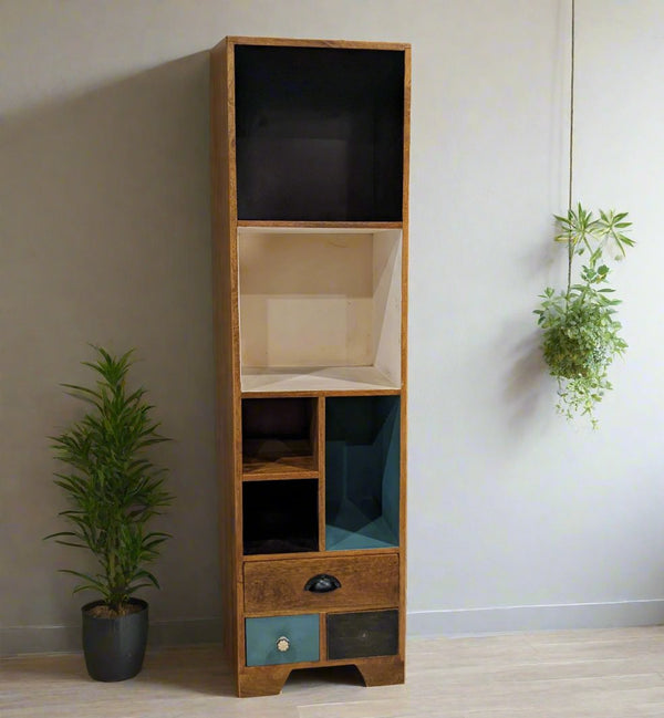 Open Shelf with drawers