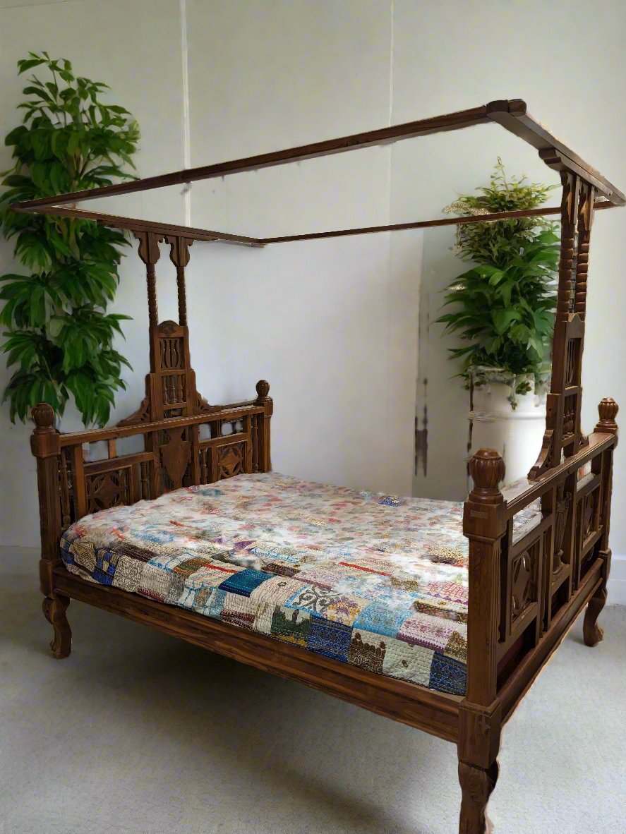 Teakwood Cot