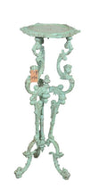 Load image into Gallery viewer, Green Cast Iron table
