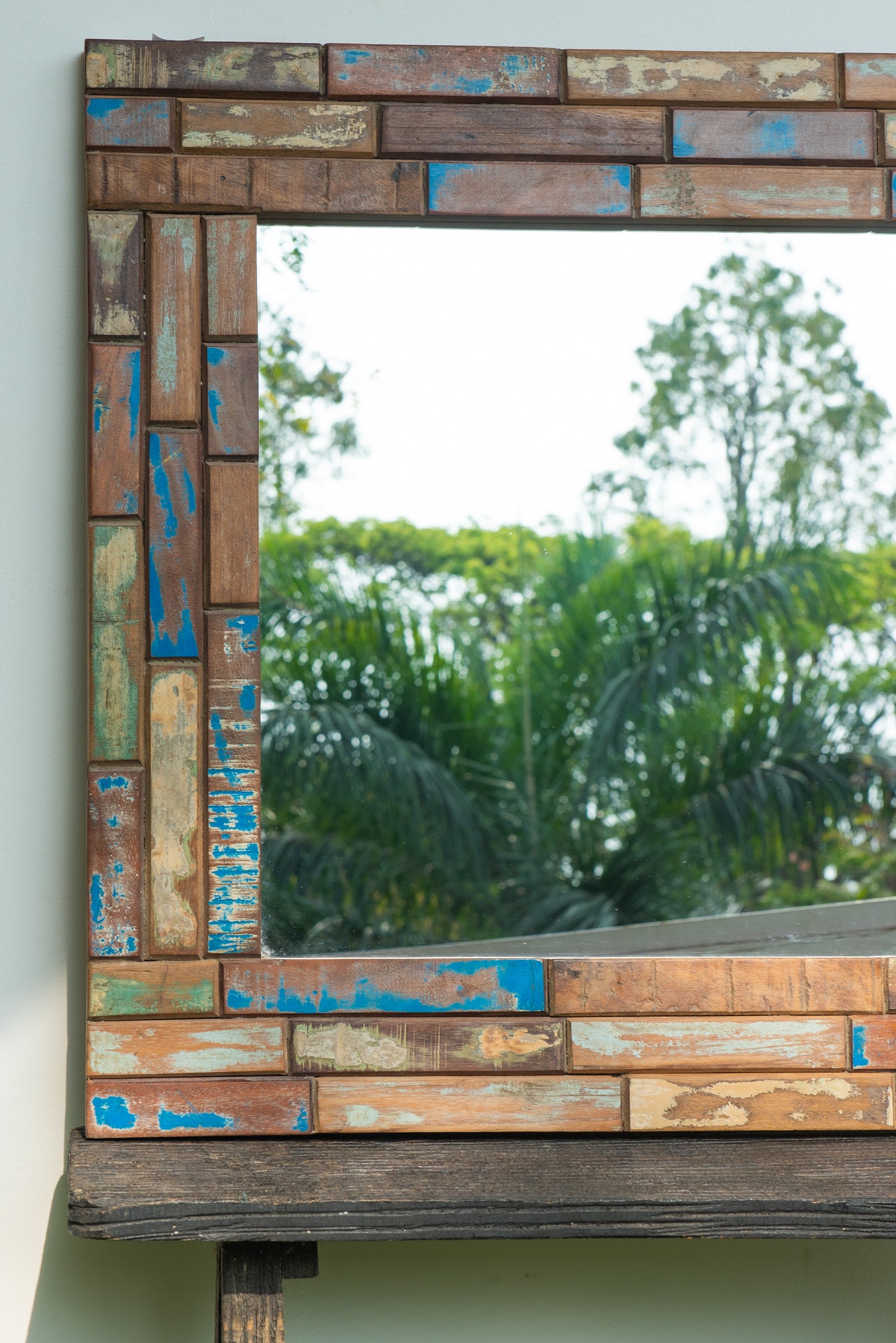 Reclaimed Wood Mirror - Medium