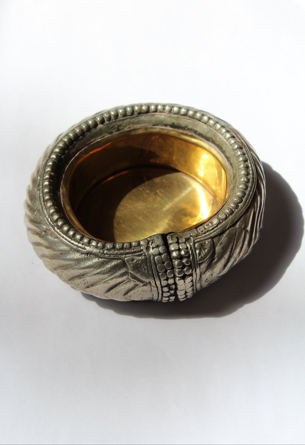 Brass Finish Ash Tray