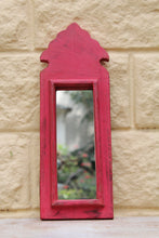 Load image into Gallery viewer, Red Carved Mirror
