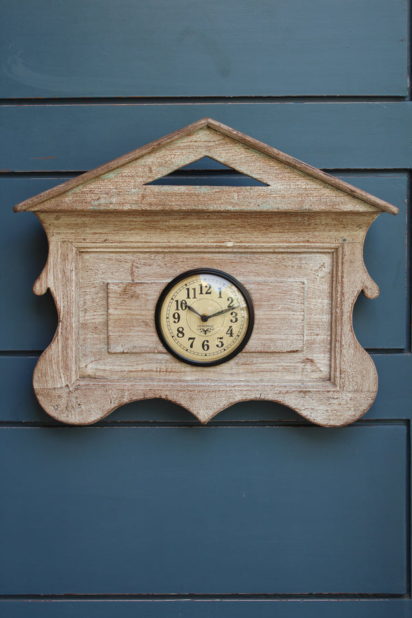 Upcycled Wooden Clock