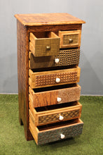 Load image into Gallery viewer, Wooden Chest of Drawers with 7 Drawers
