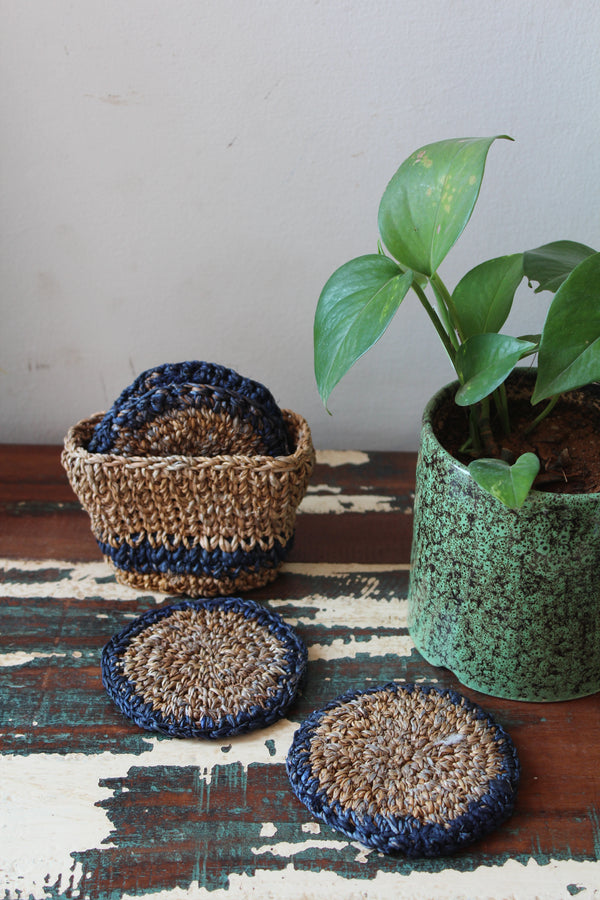 Banana Grass Set Of 4 Coasters