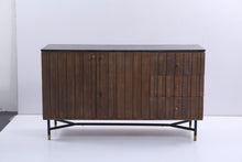 Load image into Gallery viewer, Fluted Design Sideboard with Granite Top
