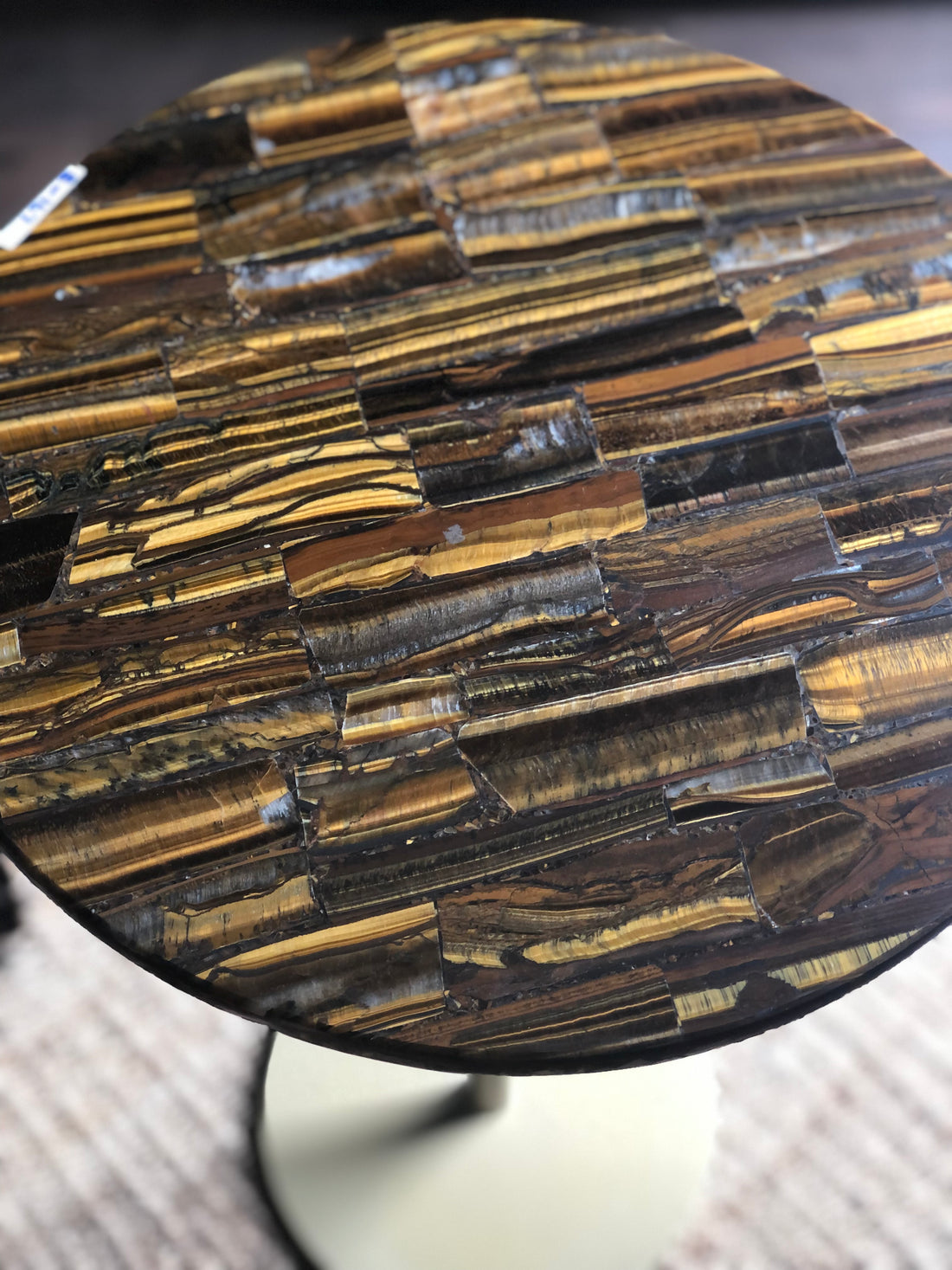 Tiger Eye Side Table