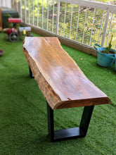 Load image into Gallery viewer, Stylish Wooden Bench
