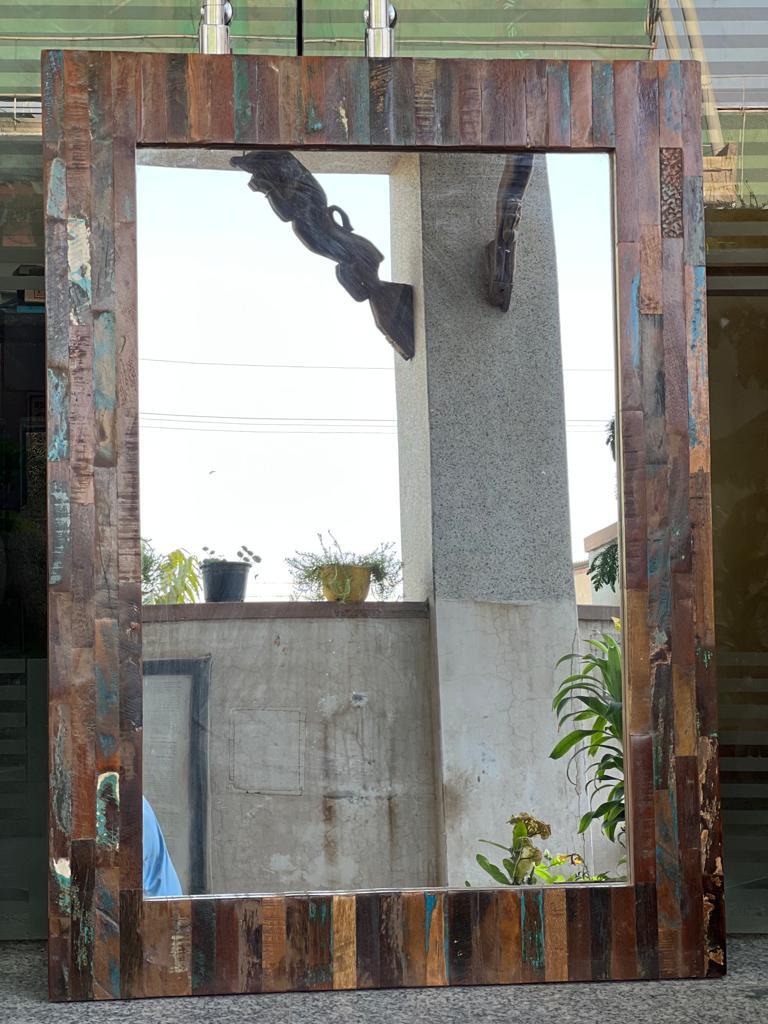Reclaimed Wood Mirror